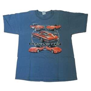 Wicked Metal Corvette C6 'Street Fighter' Black Graphic T-Shirt